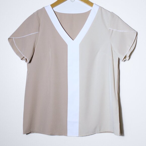 Lot of 11 Womens Career Office Workwear Clothing Tops Size S Neutral Cream Beige - Picture 4 of 15